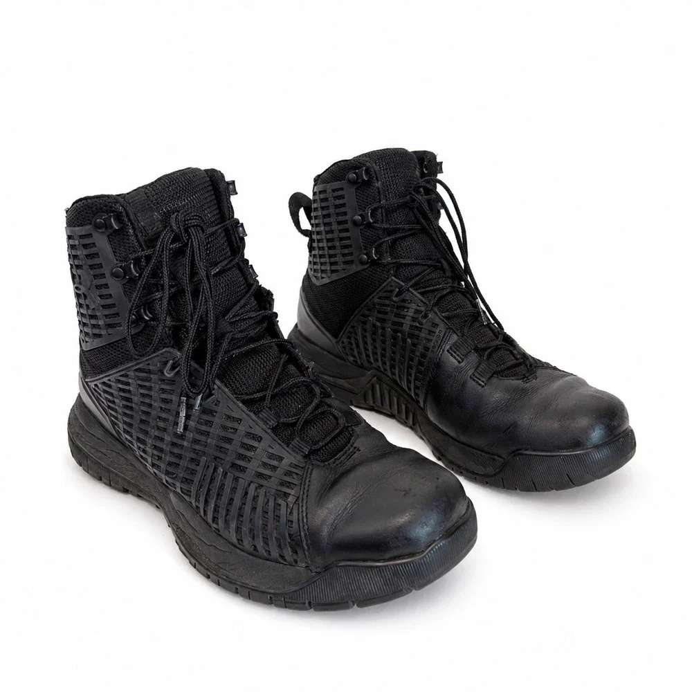 Under Armour Stryker Combat Tactical Boots‎ Michelin Sole Men's 11 Black 1299242